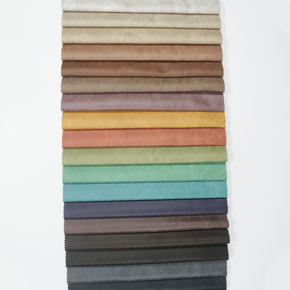 20HD-SB003 Faux Suede Leather-Look Sofa Upholstery Fabric