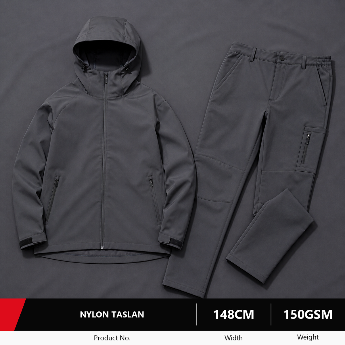 Taslan Polyester Nylon TPU Membrane Fabric 150GSM