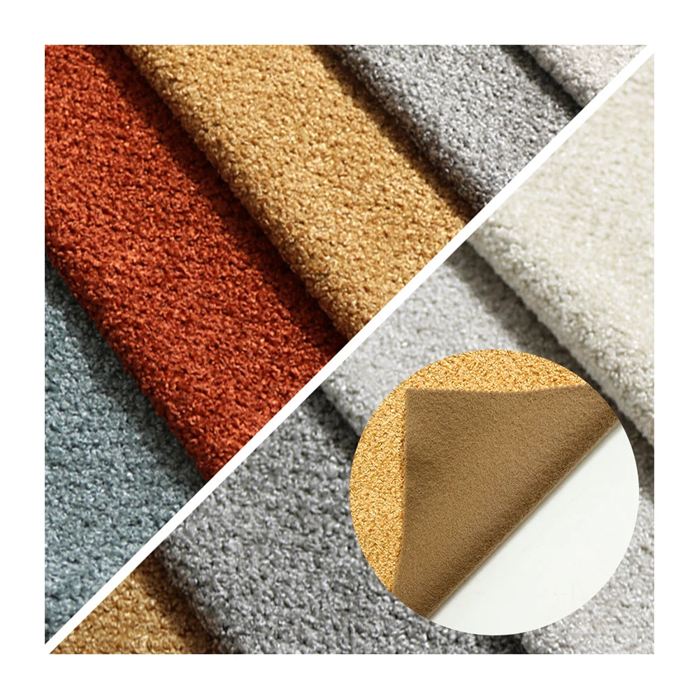 Shining Chenille Ant Cloth New 100% Polyester Fabric Upholstery Fabric Weft 160cm - Haida Boucle Upholstery Fabric