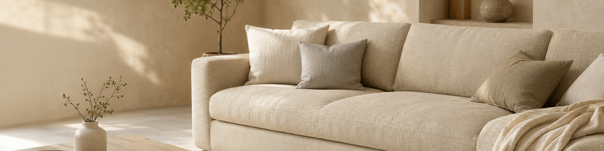 LINEN LOOK & NATURAL FEEL FABRIC
