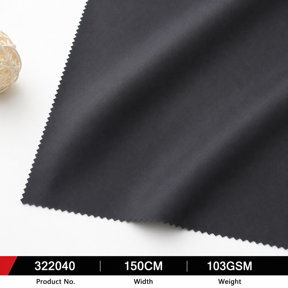 322040 100 Percent Polyester 70GSM 152CM 228 by 200 Density Lightweight Fashion Garment Production Wholesale Apparel Fabric