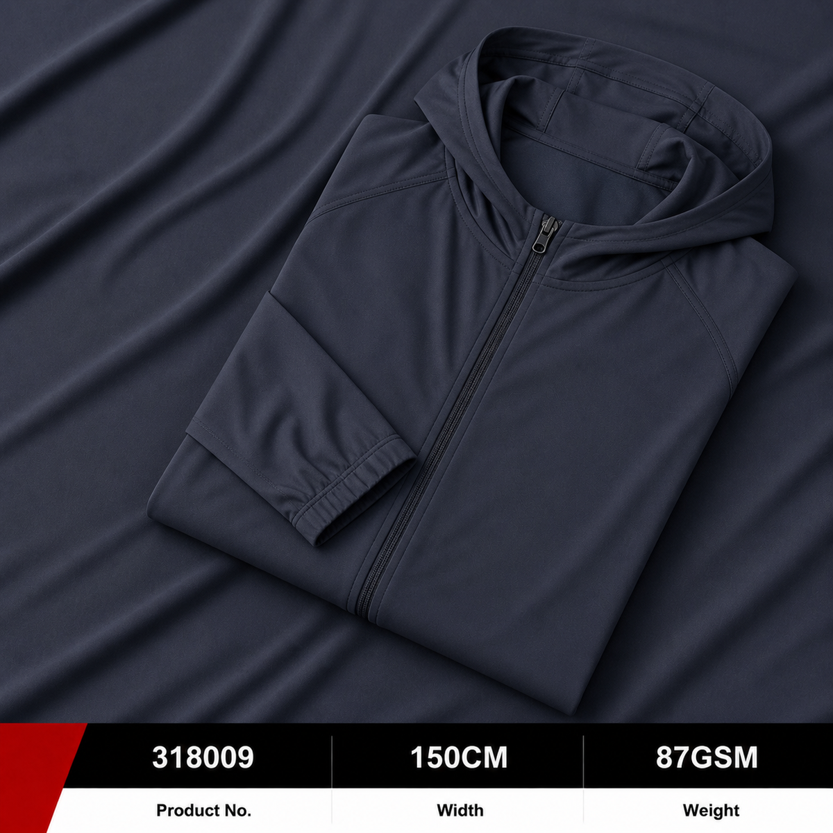 318009 87 Percent Nylon 13 Percent Spandex 87GSM 150CM 193 by 116 Density Lightweight Stretch Wholesale Apparel Fabric