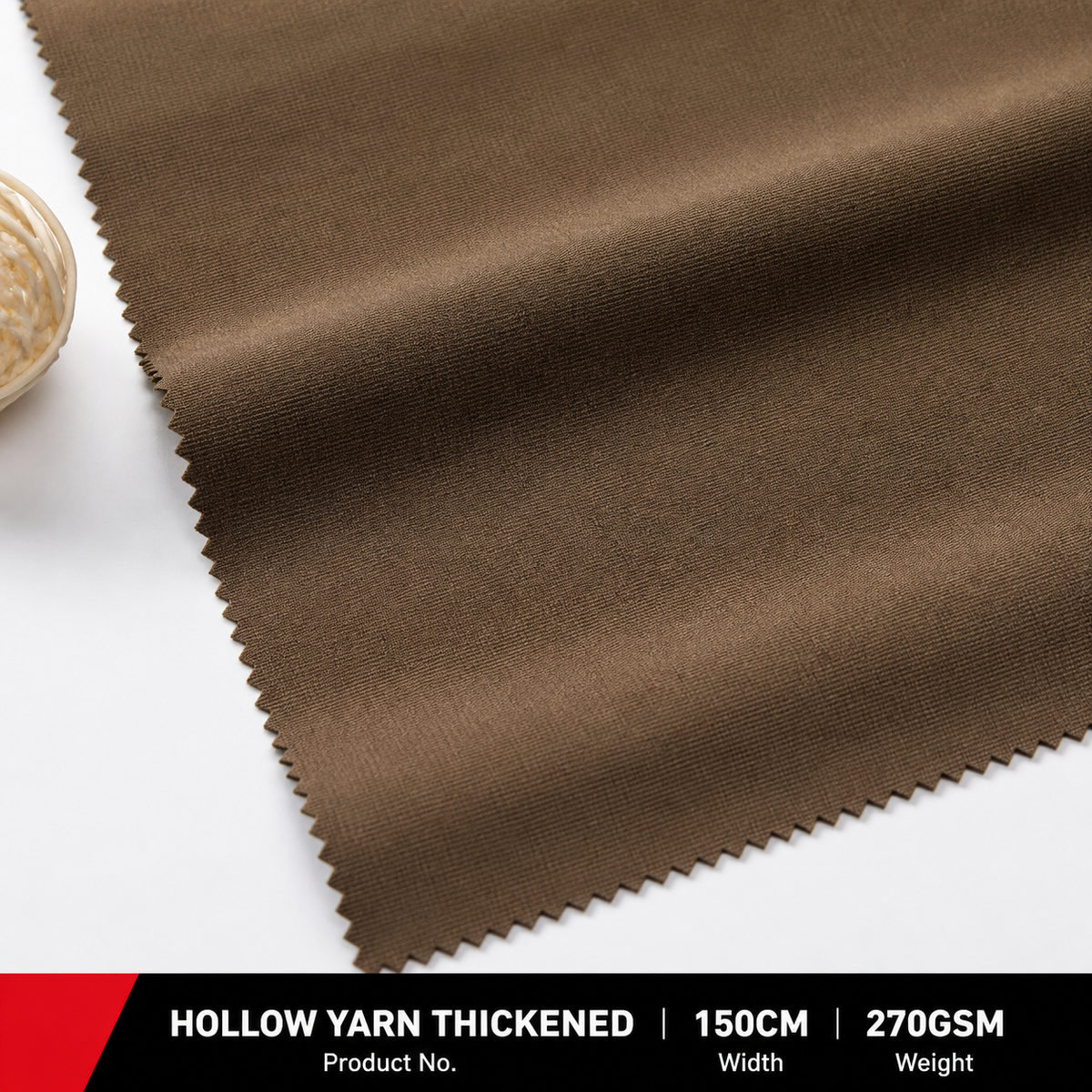 160D by 150D Hollow Yarn Stretch Apparel Fabric 275GSM