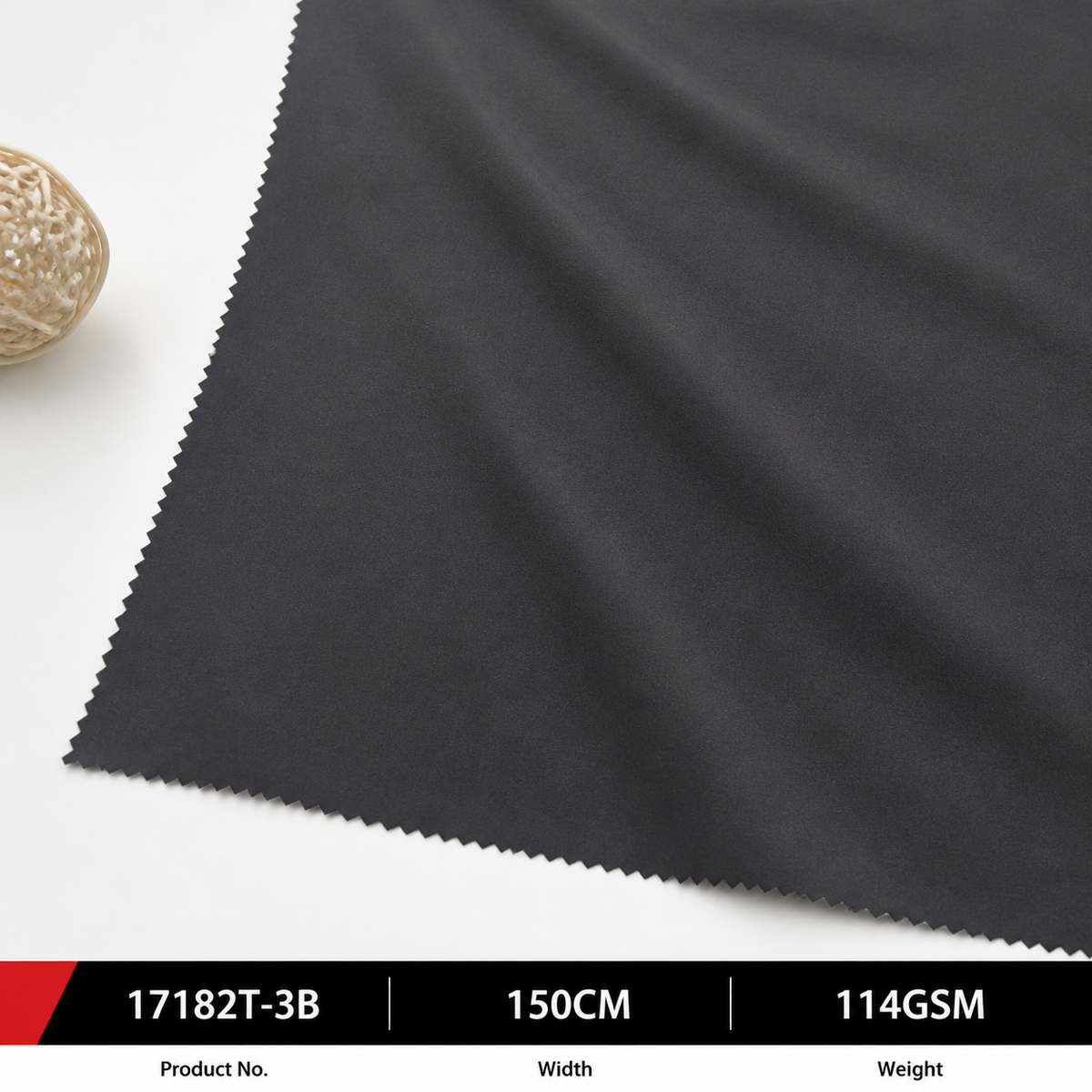 17182T 3B 100 Percent Sorona 114GSM 150CM 190 by 149 Density Lightweight for Sun Protection Clothing Production Apparel Fabric