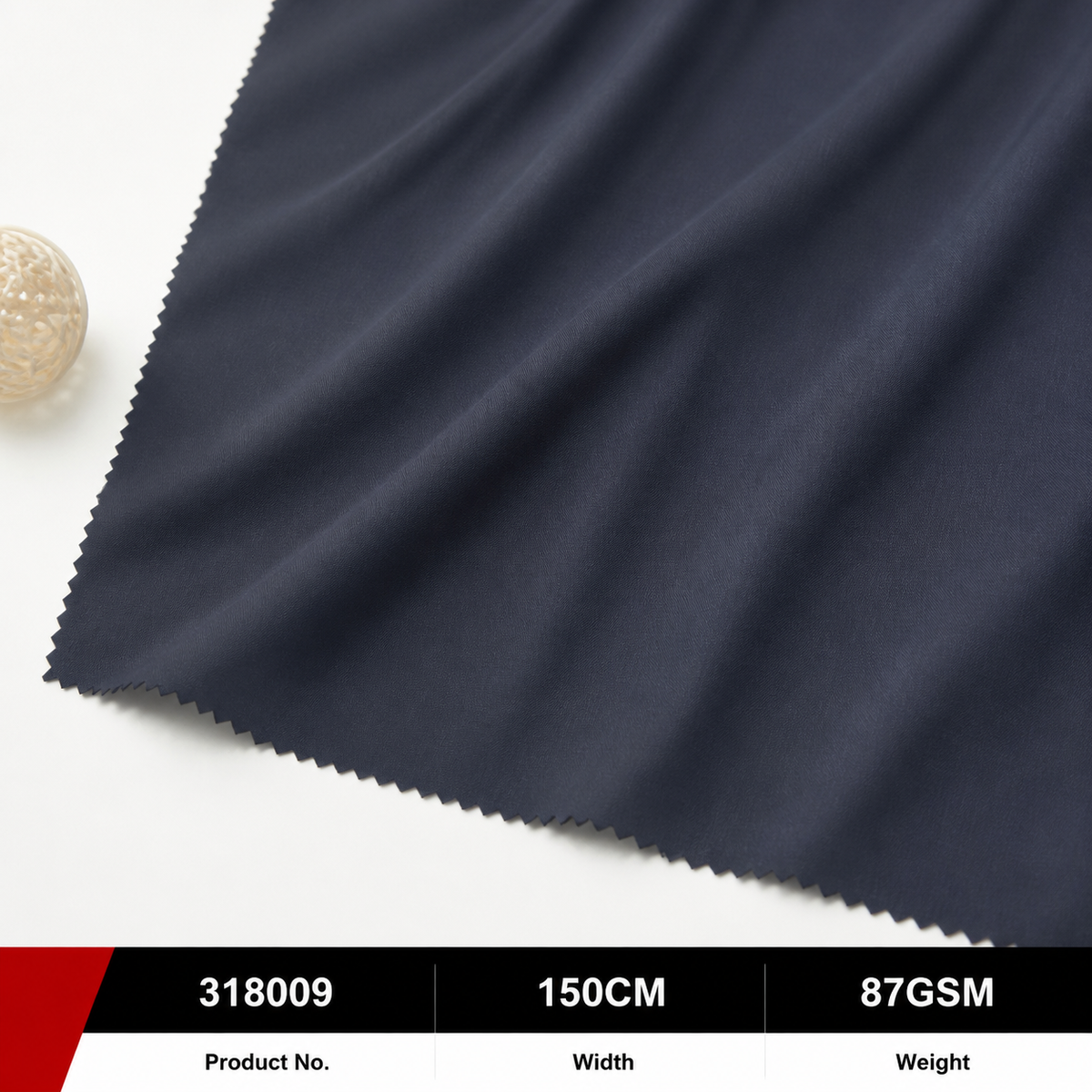 318009 87 Percent Nylon 13 Percent Spandex 87GSM 150CM 193 by 116 Density Lightweight Stretch Wholesale Apparel Fabric