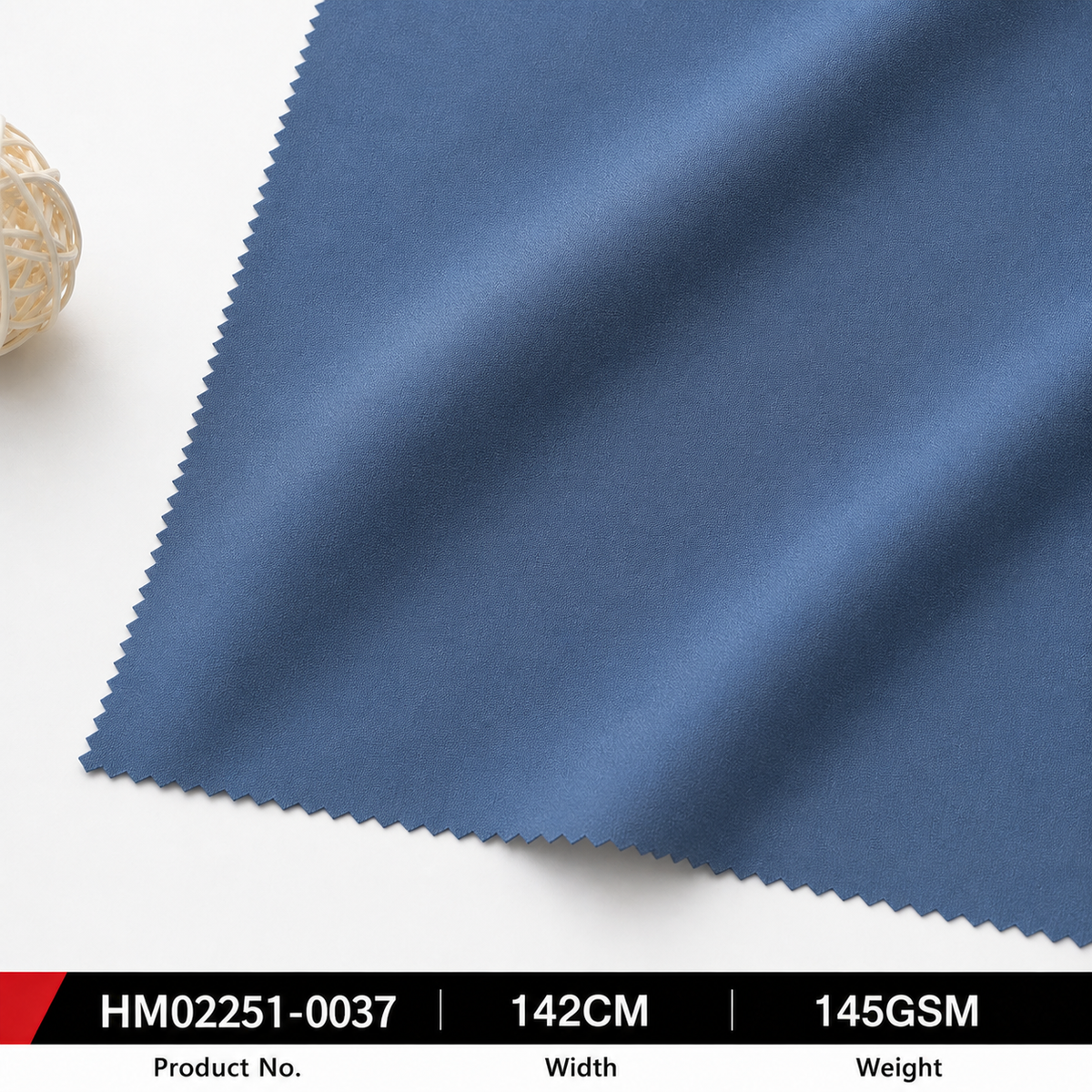 HM02251 0037 Nylon Spandex 145GSM 142CM Matte Twisted Diamond Texture Four Way Stretch Moisture Wicking Quick Dry Outdoor Fabric