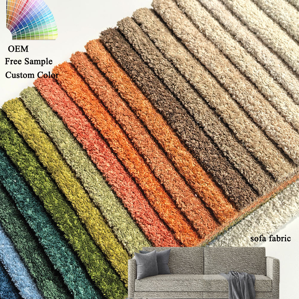 Egyptian Raindrop Velvet Upholstery Fabric 260 GSM | Factory-Direct | Haida Textile