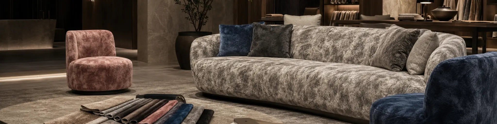 PRINTED & DECORATIVE UPHOLSTERY FABRIC