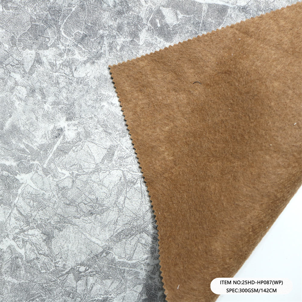25HD-HP088(WP) High Density Holland Velvet Upholstery Fabric 260 GSM | Printed | Factory-Direct | Haida Textile