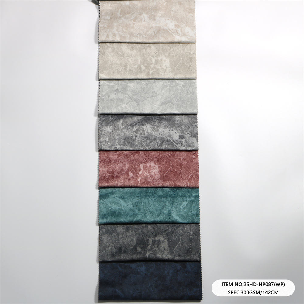 25HD-HP088(WP) High Density Holland Velvet Upholstery Fabric 260 GSM | Printed | Factory-Direct | Haida Textile