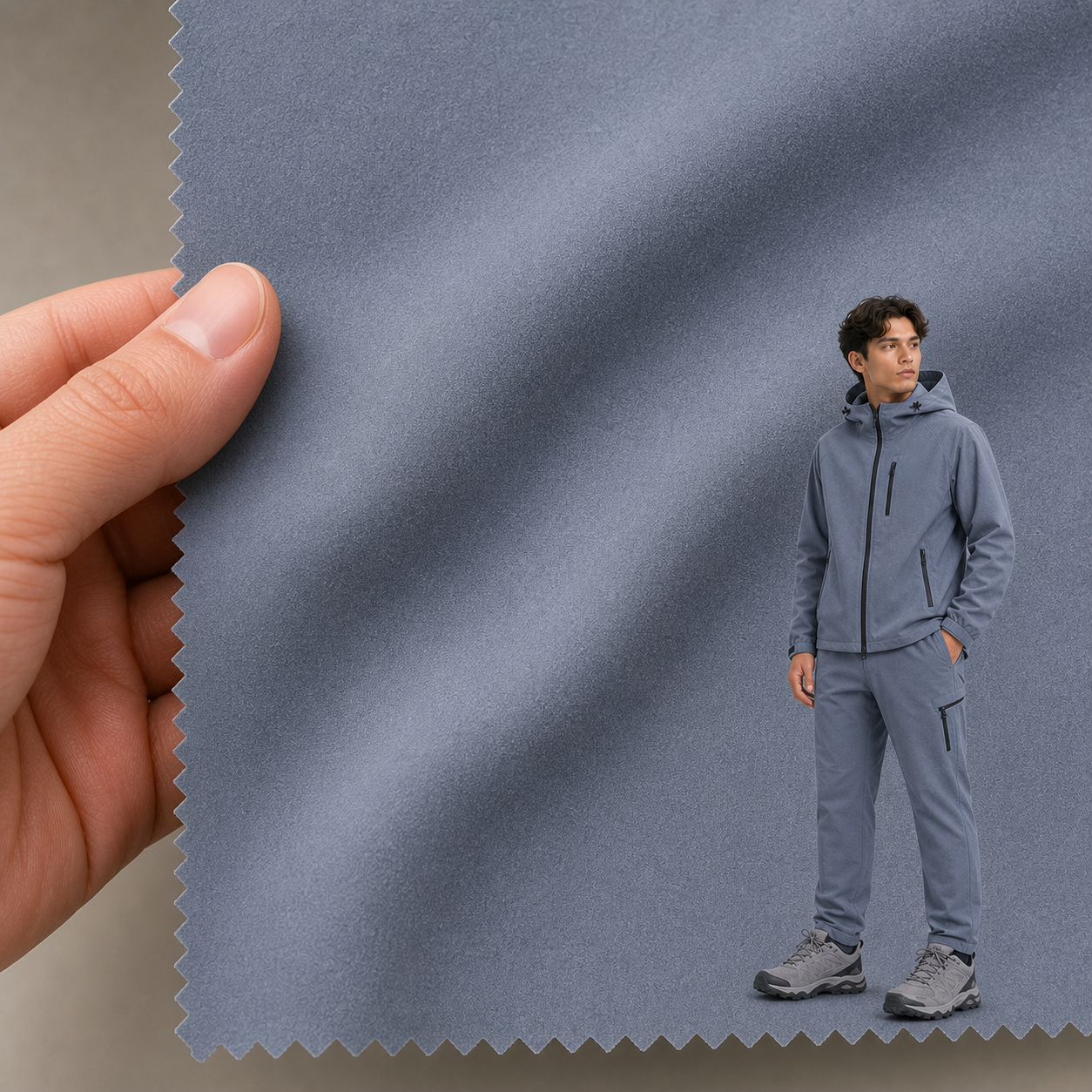 8900# PFC-Free Waterproof Warp-Knitted Fabric | 360GSM | Factory-Direct | Haida