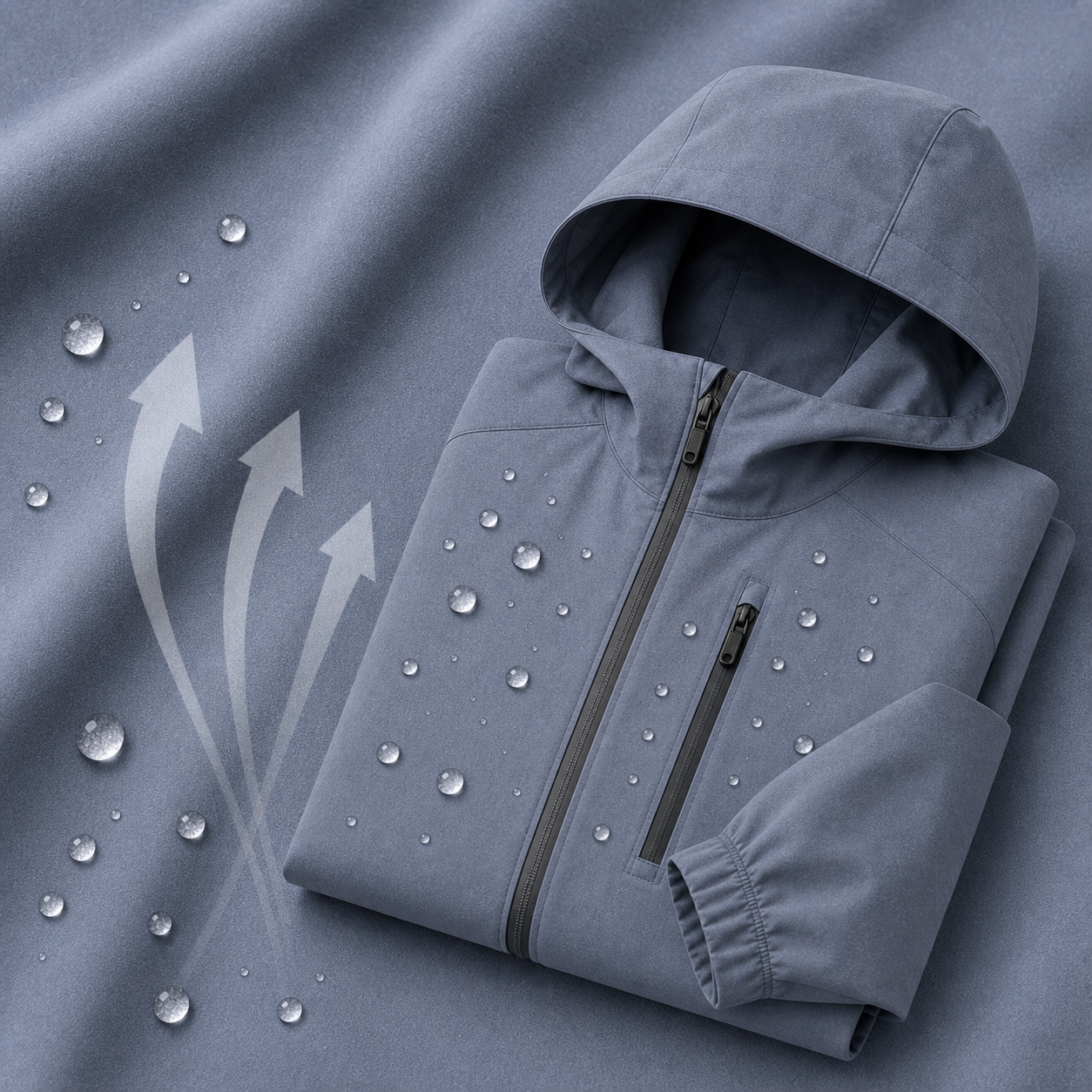 8900# PFC-Free Waterproof Warp-Knitted Fabric | 360GSM | Factory-Direct | Haida