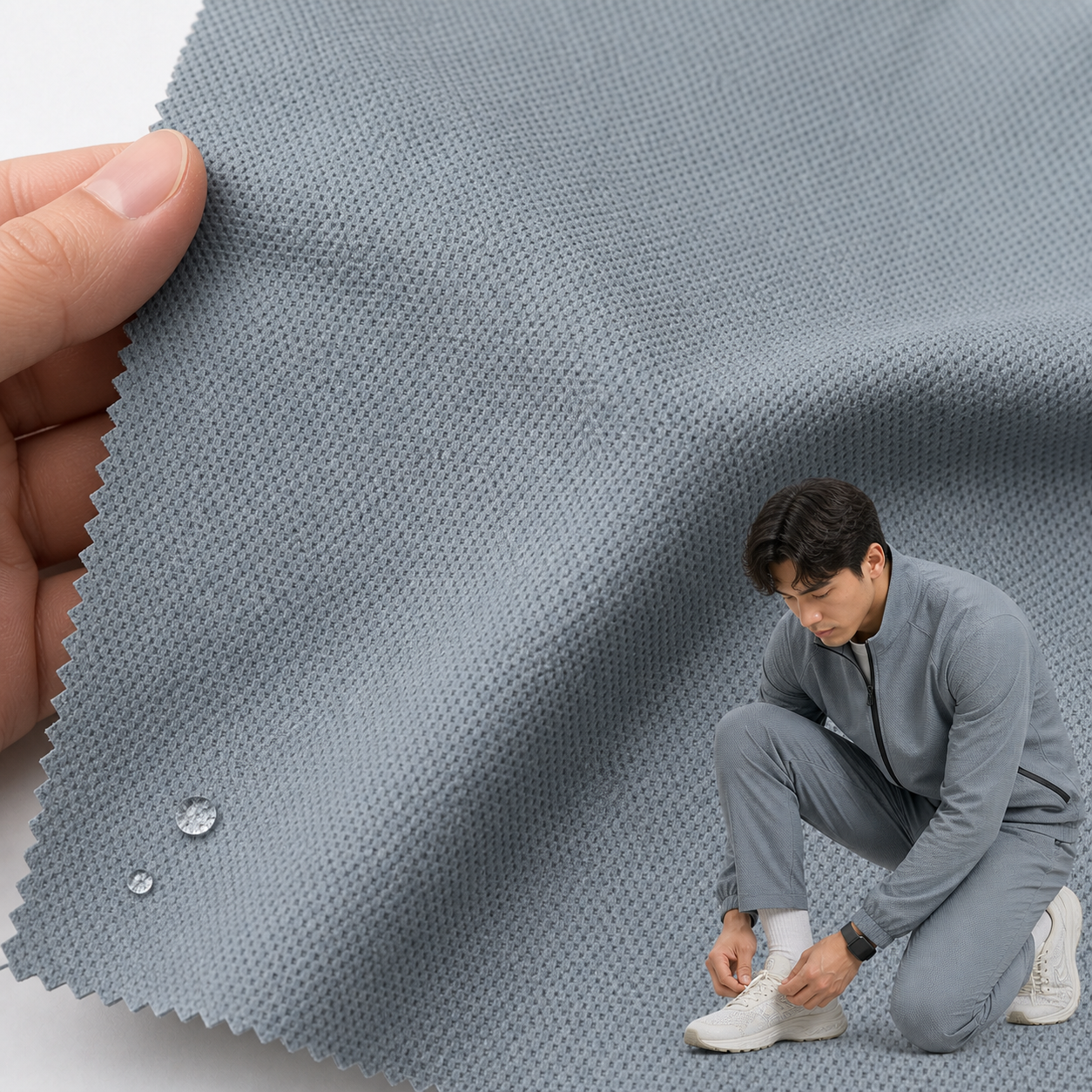 6020# 4-Way Stretch Nylon Spandex Fabric | Waterproof | Sculpting Performance | Factory-Direct | Haida
