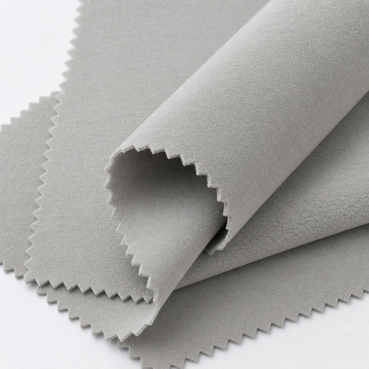 1070R# 4-Way Stretch Bonded Fleece Thermal Fabric | 345GSM | Factory-Direct | Haida
