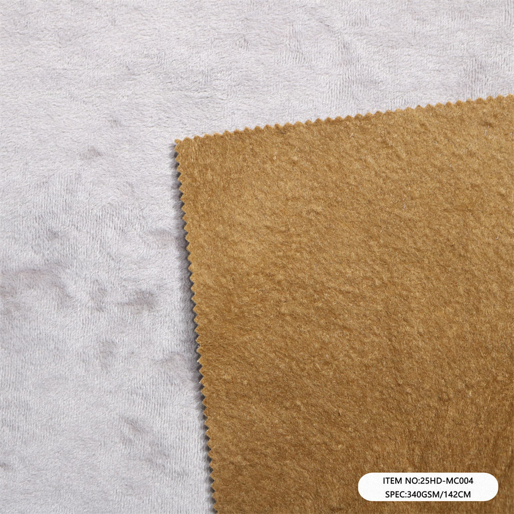 Mosha Velvet Upholstery Fabric 400 GSM (400g/㎡) | Factory-Direct | Haida Textile