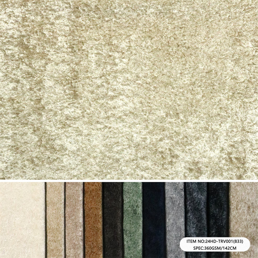Shiny Heavyweight Velvet Upholstery Fabric 360 GSM (360g/㎡) | Factory-Direct | Haida Textile